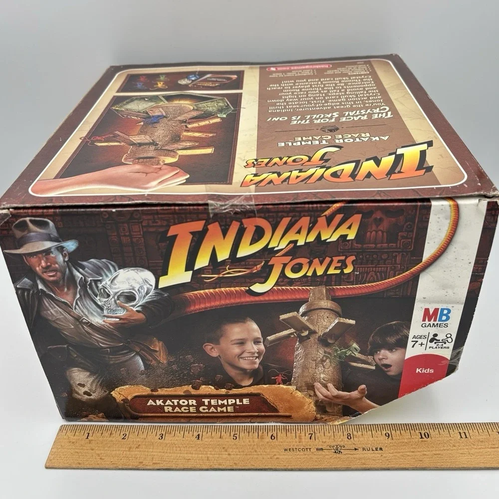 INDIANA JONES Akator Temple Race Game Movie Hasbro Milton Bradley 2008 NEW